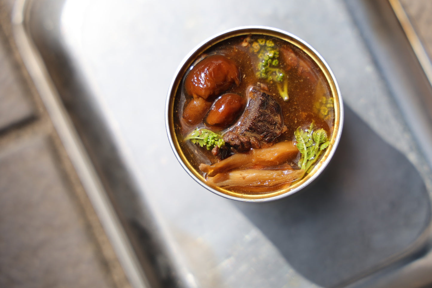 ツキノワ熊と天然木の子の熊鍋【1缶】GIBIER CUMPUS