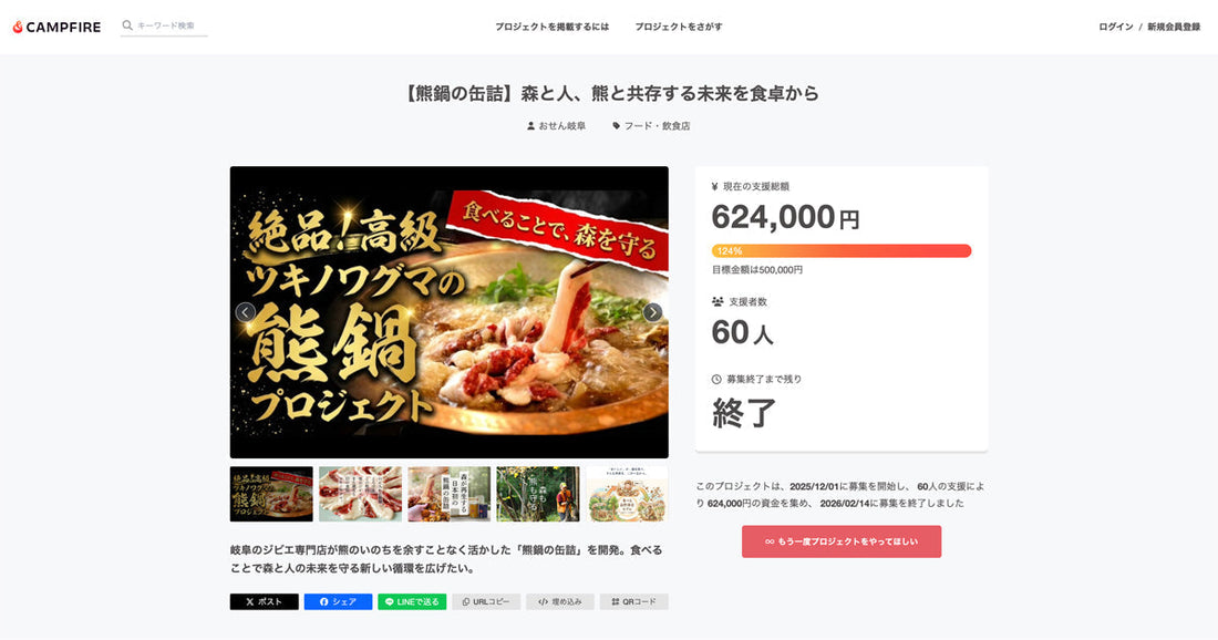 クラウドファンディング達成のご報告とお礼