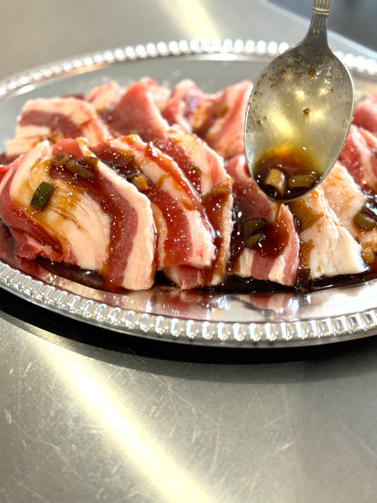 猪カルビ焼肉用タレ400g キャンプBBQ焼肉パーティーに