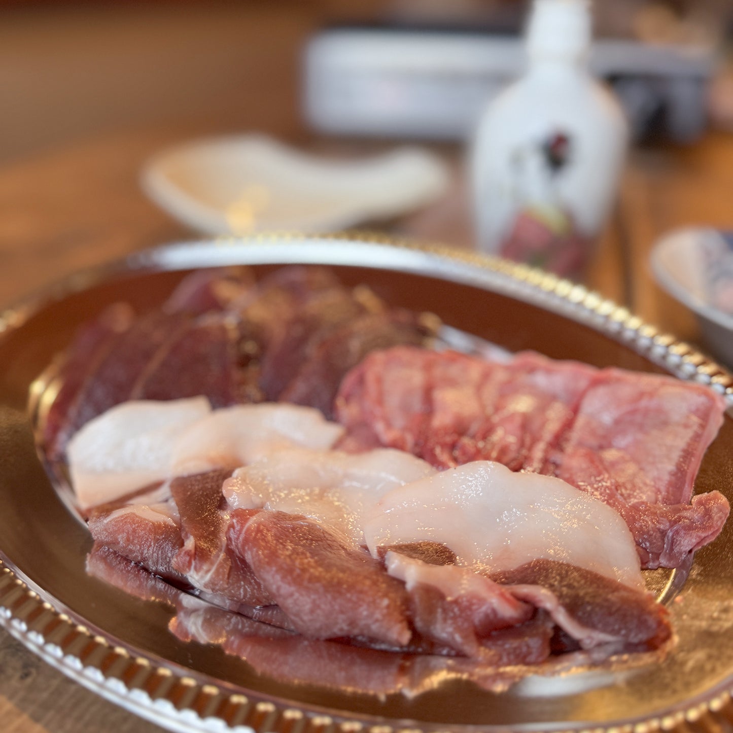 ツキノワ熊と鹿と猪　三種食べ比べ300g